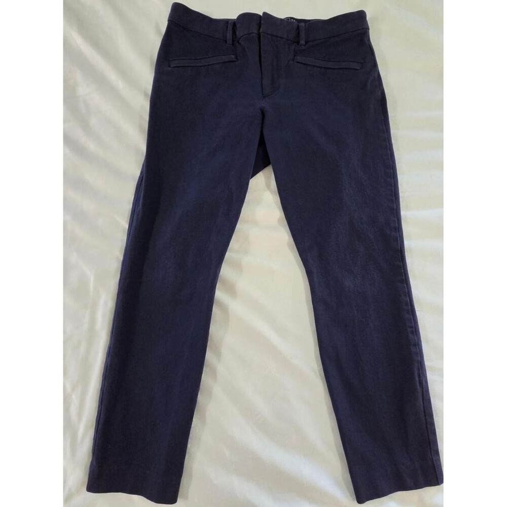 Gap Women's Navy and Blue Trousers